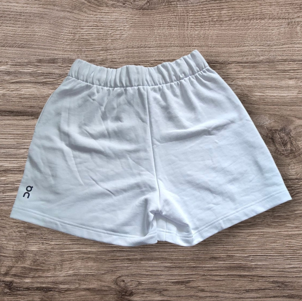 On Cloud Running Women's Athletic White Shorts - Picture 3 of 4
